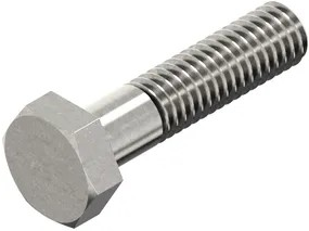 Bout 6k m12x90 d931 rvs a4 | 25 stuks