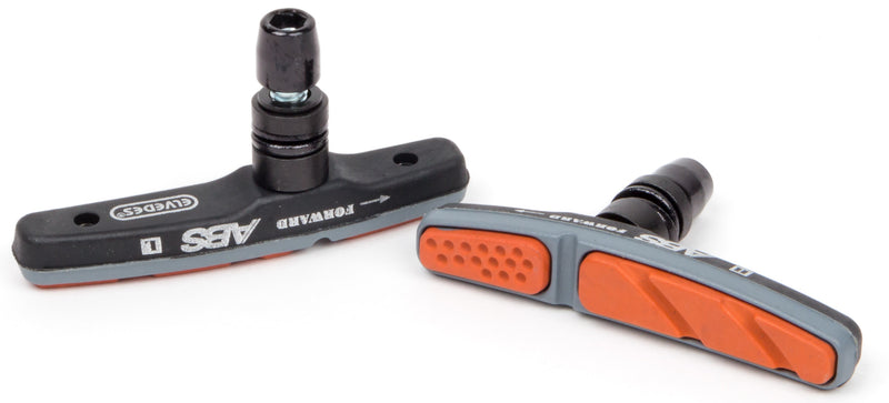 Load image into Gallery viewer, Elvedes Remblokken 6828 zwart 72mm abs
