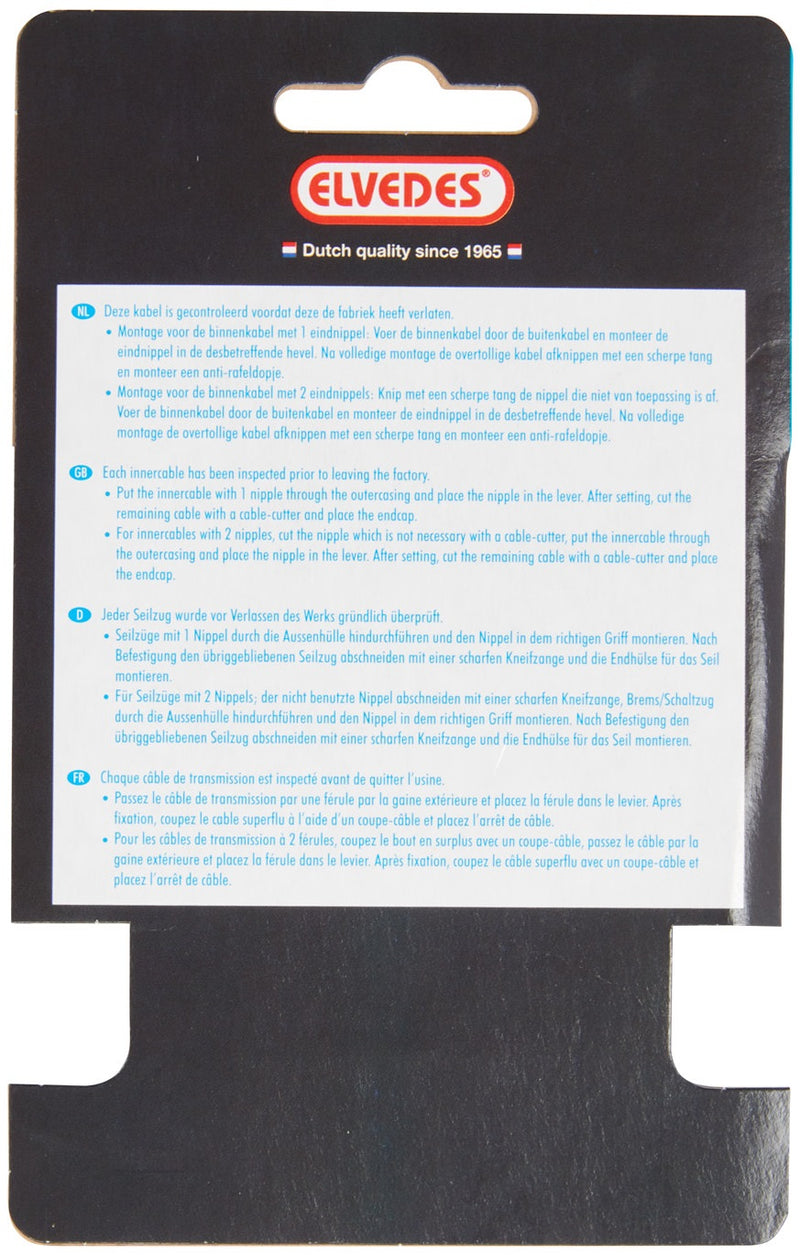 Load image into Gallery viewer, Elvedes Rem binnenkabel 2250mm T-nippel 6427RVS-49
