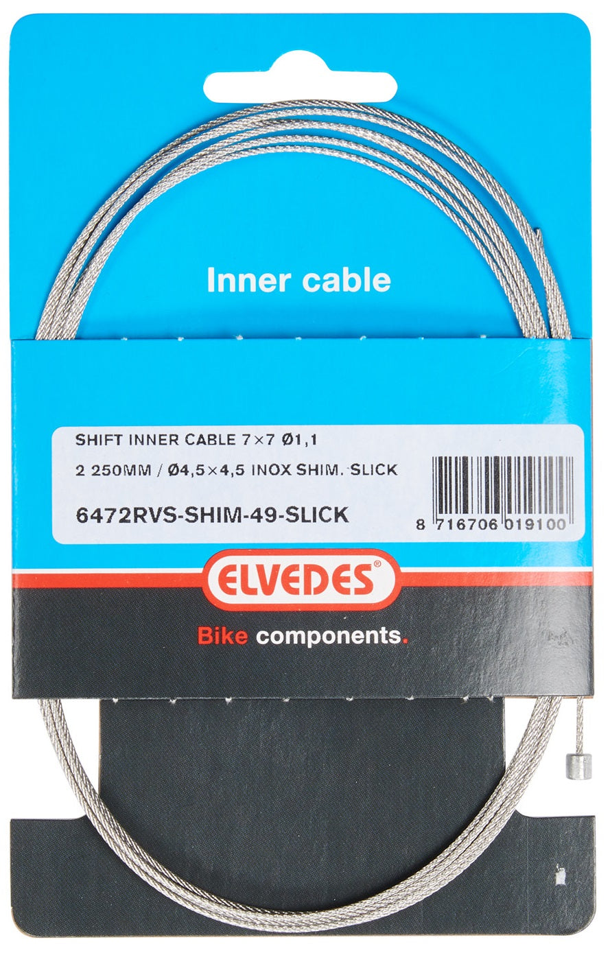 Shimano inner gear cable 225 cm x 1.1 mm