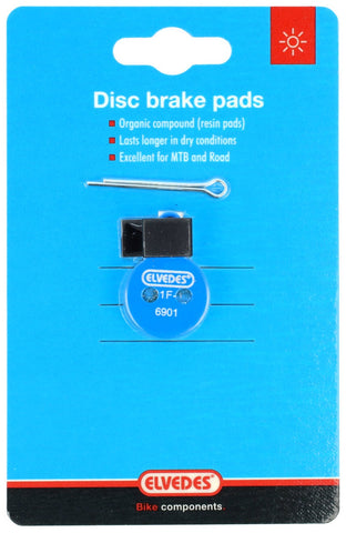 Disc brake pads Elvedes organ. tectro