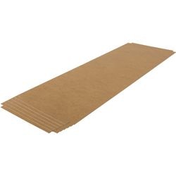Afdekplaat arno space epsiline bruin hardboard 6 stuks