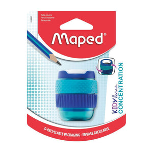 Quantore puntenslijper maped kidy learn concentration 1-gaats blauw