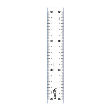 Quantore liniaal maped classic 15cm