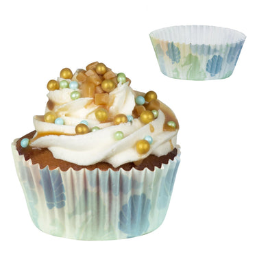 Boland papieren cupcakevormpjes zeemeermin set a 50 stuks ã˜6,5cm
