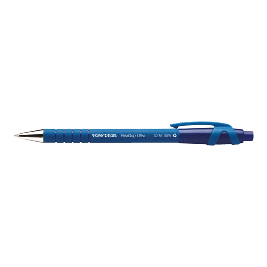 Quantore balpen papermate flexgrip ultra blauw medium