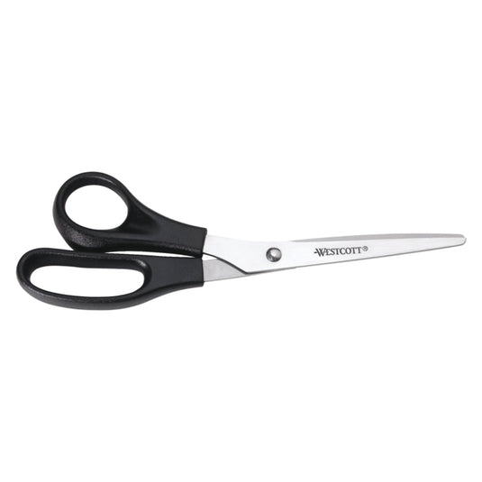 Quantore schaar westcott buro 210mm rvs met kunsstof grip linkshandig