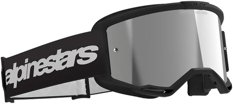 Load image into Gallery viewer, Alpinestars vision 3 wordmark (mirror silver) - mtb goggle
