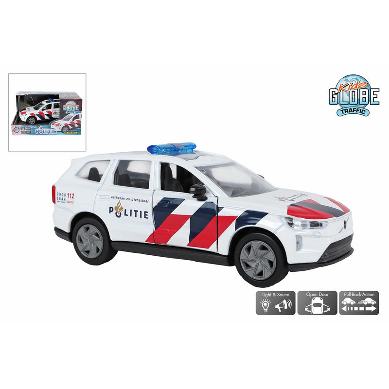 Load image into Gallery viewer, Kids globe politieauto volvo ex90

