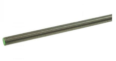 Draadeind m8 rvs a2 1.mtr