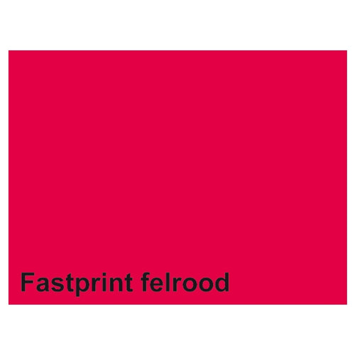 Quantore kopieerpapier fastprint a4 80gr felrood 100vel