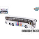 Kids globe shuttle bus licht en geluid 19cm