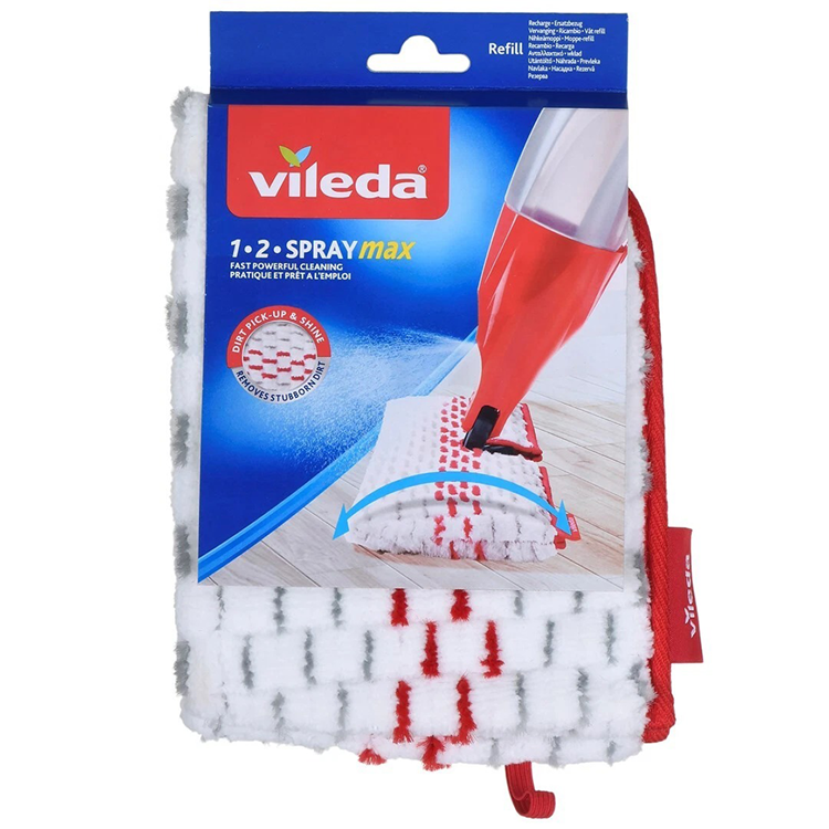 Load image into Gallery viewer, Vileda 1.2.spray max vervanging - 1 per verpaking - microvezelpad voor 12 spray max systeem

