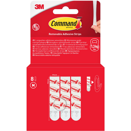 3m 1075985 - command kleefstrips s 8st verwijderbaar | 12 stuks
