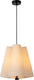 Lucide gregory - hanglamp - ø 34,3 cm - 3xe27 - beige