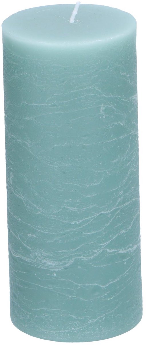 Arti casa stompkaars ø7 x 16 cm - 65 branduren - mintgroen
