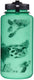 Nalgene - wide-mouth 1000ml glow black turtle sustain nieuw