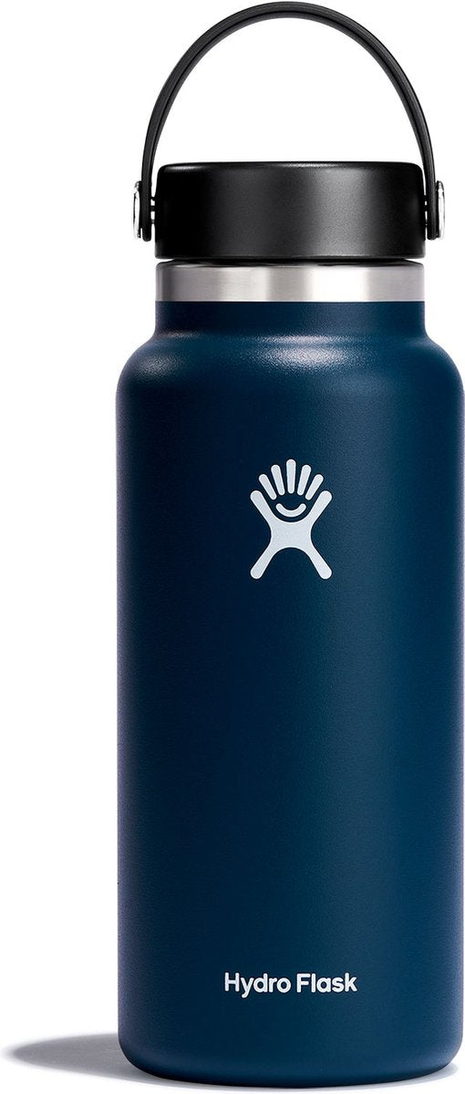 Hydro flask wide mouth flex cap drinkfles (946 ml) - indigo