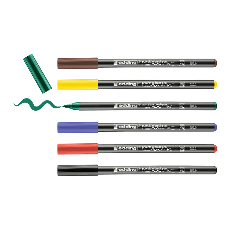 Load image into Gallery viewer, Quantore viltstift brushpen edding 4535 porselein familie
