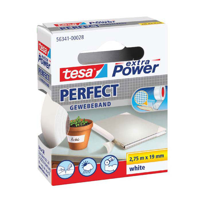 Load image into Gallery viewer, Tesa textieltape extra power perfect wit
