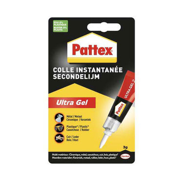 Quantore secondelijm pattex ultra gel