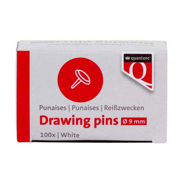 Quantore punaises zilver, 100st.