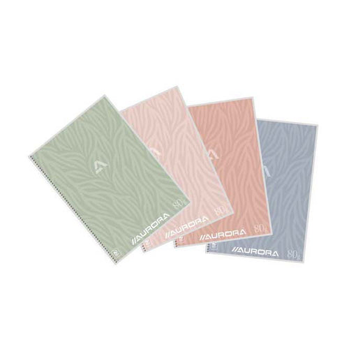 Quantore schrift aurora a4 lijn 120 pagina's