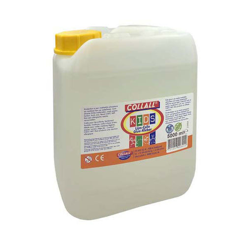 Quantore kinderlijm collall uitwasbaar jerrycan 5l