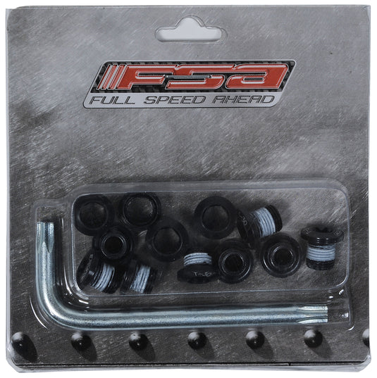 Fsa mtb chainring bolts torx black (12 pieces)