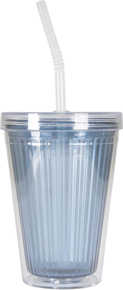 Gimex - thermobeker - 500 ml - blauw - 1 stuk