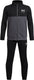 Under armour ua rival cb knit track suit-blk jongens trainingspak - zwart - castlerock - wit