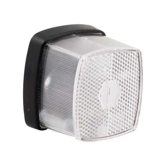 Positielamp wit met reflektor