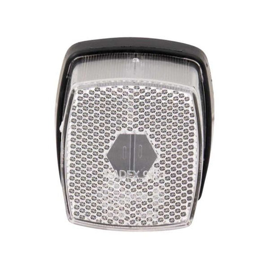 Positielamp wit met reflektor