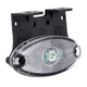 Breedtelamp pendellamp wit + hoeksteun led