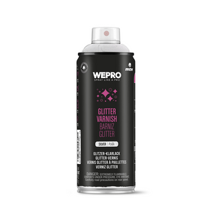 Mtn 1070464 - pro glitter varnish: silver | 3 stuks