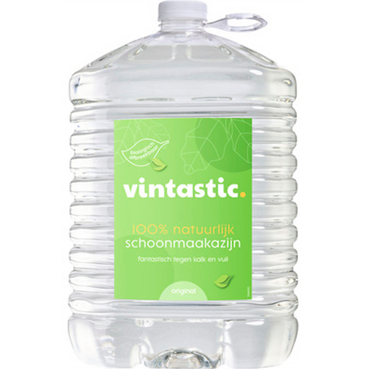 Vintastic 1074502 - natuurlijk schoonmaakazijn 5l | 6 stuks