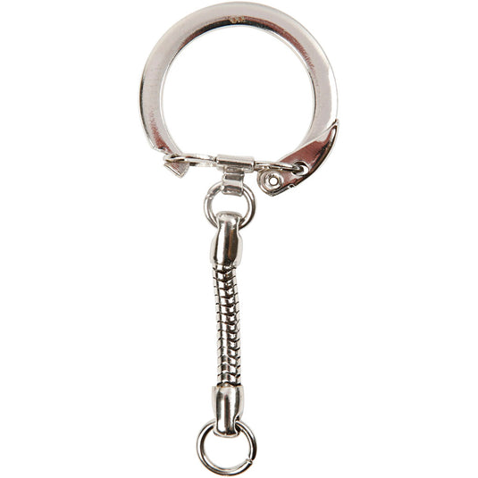Creativ company sleutelhanger met sluiting, 5st.