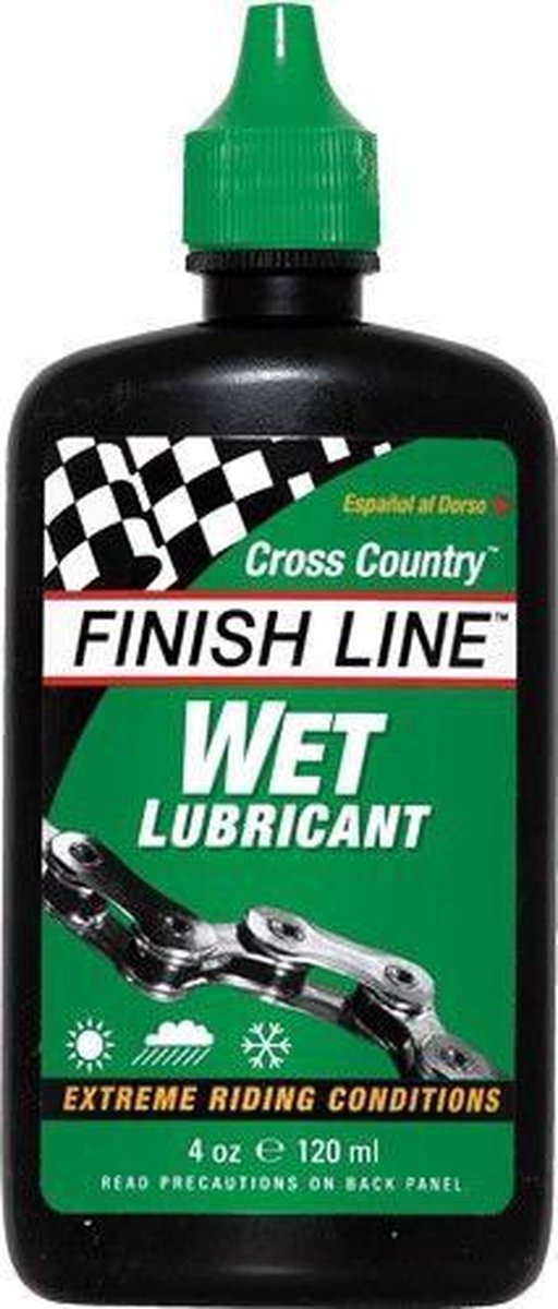 Finish line cross country kettingolie - smeermiddel 120 ml