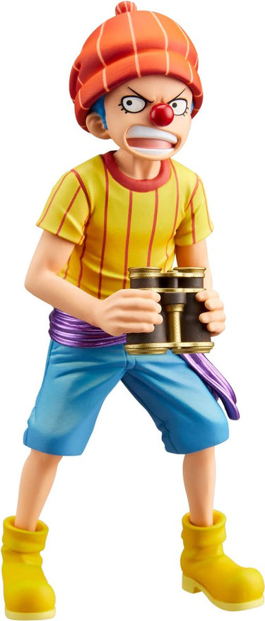 Banpresto one piece dxf - the grandline series pvc statue buggy (season 20: wano country) 13 cm beeld