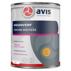 Avis professional 1074406 - avis wegenverf geel 1lt | 1 stuks