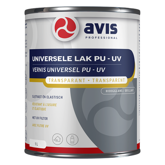 Avis professional 1074458 - avis univer. lak pu uv hgl 1lt | 1 stuks