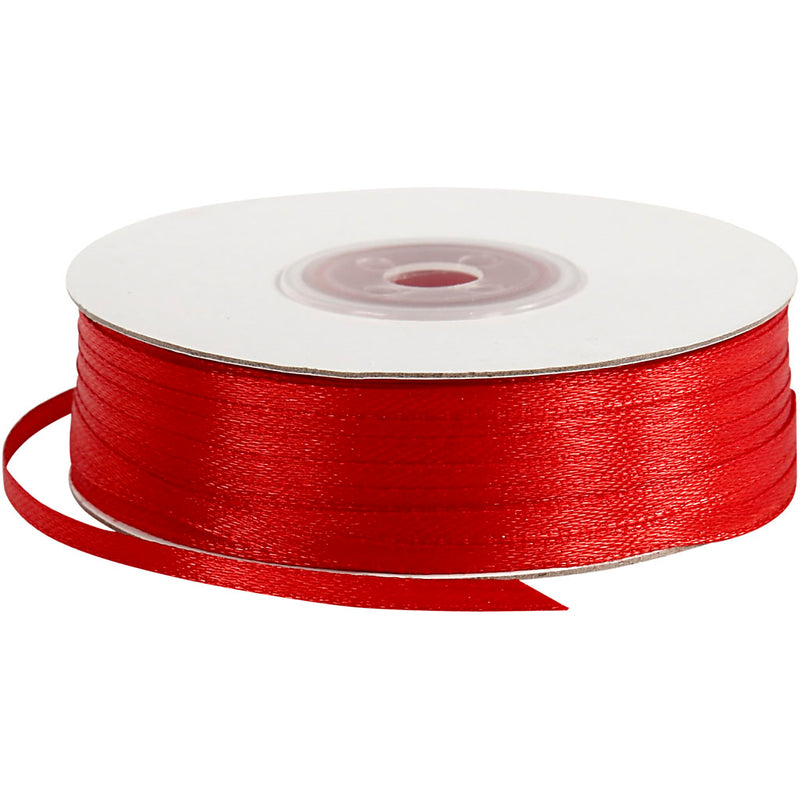 Load image into Gallery viewer, Https: www.cchobby.nl satijnlint-b-3-mm-rood-100-m-1-rol
