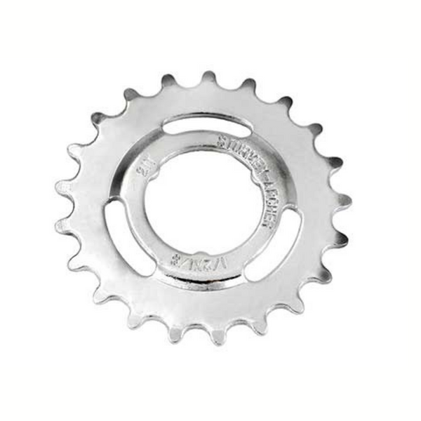 Sturmey Archer Sprocket 19 1/8" push-on set silver