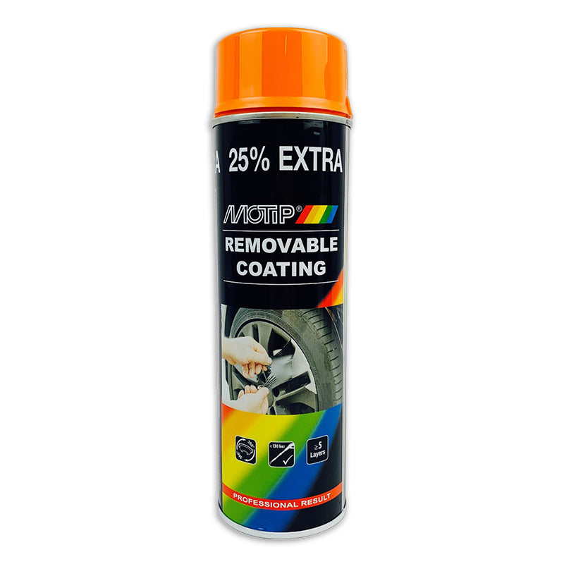 Load image into Gallery viewer, Motip verwijderbare coating oranje
