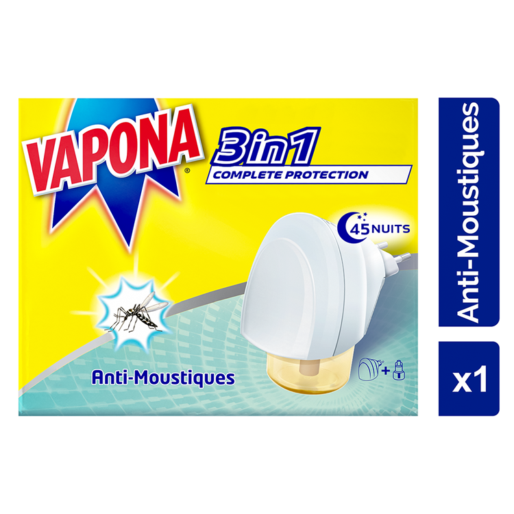 Load image into Gallery viewer, Vapona 1043187 - anti mug liquid apparaat 45 nachten economy | 5 stuks
