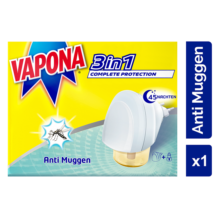 Load image into Gallery viewer, Vapona 1043187 - anti mug liquid apparaat 45 nachten economy | 5 stuks
