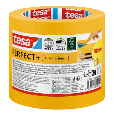 Tesa 1074630 - 2x perfect + 50m:50mm promo | 9 stuks