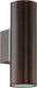 Eglo riga wandlamp buiten - gu10 - 16,5 cm - antiek bruin