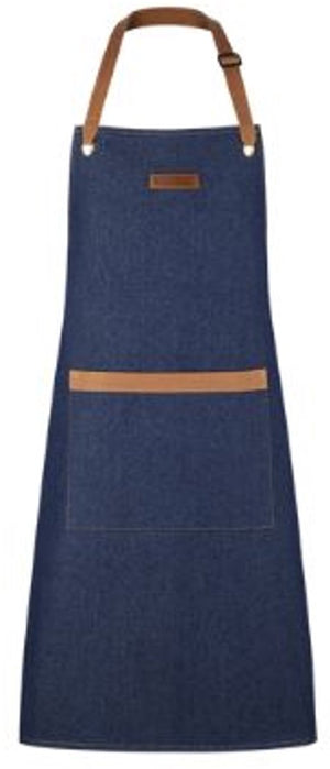 Le creuset schort 80 x 70 cm textiel denim