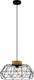 Eglo padstow - hanglamp - e27 - ø 45,5 cm - zwart bruin